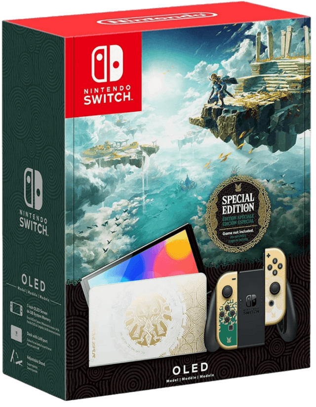 Nintendo Switch OLED Edição The Legend of Zelda: Tears of the Kingdom