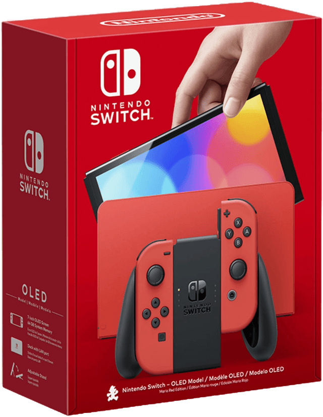 Nintendo Switch OLED Edição Red Mario