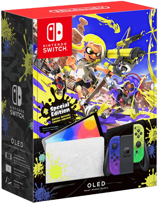 Nintendo Switch OLED Edição Splatoon 3