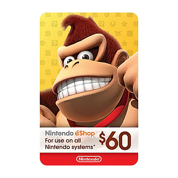 60 nintendo eshop sale card